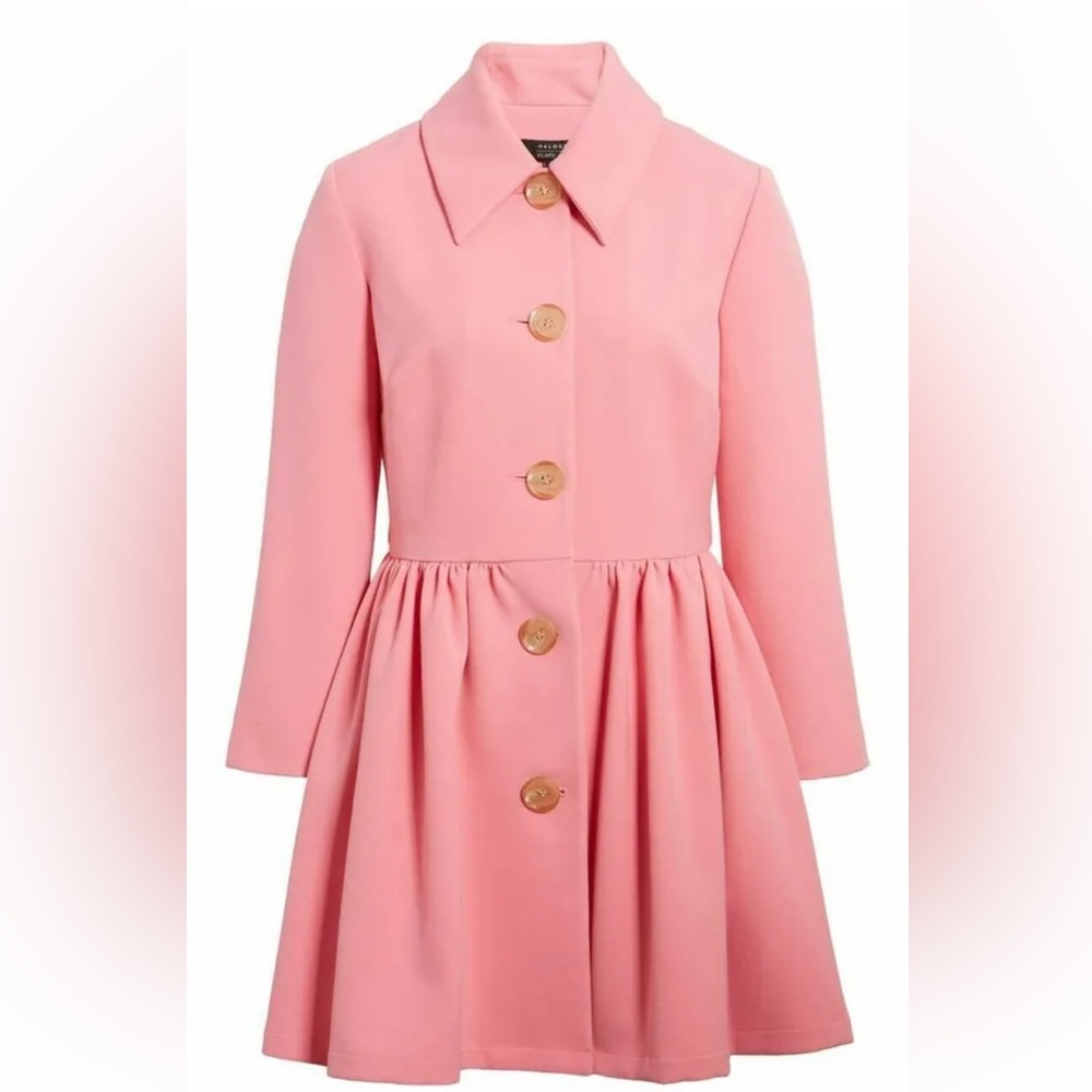 NWOT Halogen x Atlantic-Pacific Peplum Topper Jacket Coat 3X 3XL